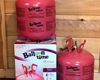 Balloon Time helium tanks