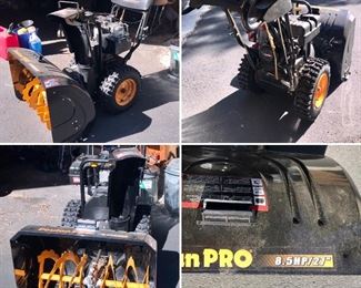 Poulan Pro 27" snow blower