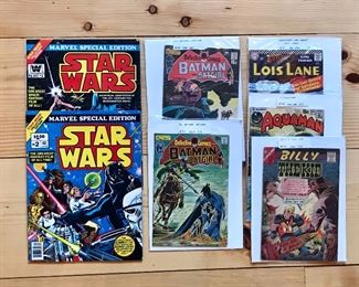 Vintage Comics and Star Wars comics