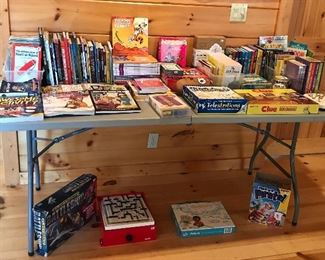 Misc children's books and games