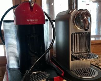Nespresso coffee makers