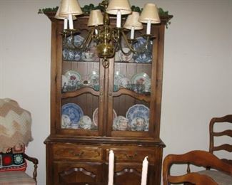 Ethan Allan china cabinet   BUY IT NOW $ 385.00