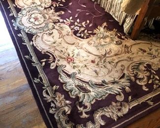 Purple rug 12 x 9