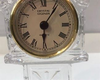 Crystal Legends Clock