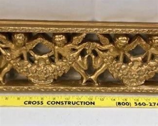 Gold Gilt Angel Decor
