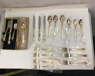 Gold Flatware