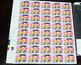 Elvis 29 Cent Postage Stamps, Qty 3 Sheets,