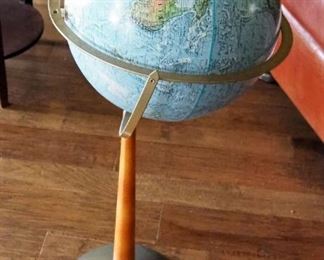 Standing 12" Globe On Stand