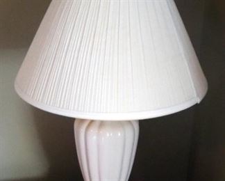 Matching 28" Ceramic Vase Styled Table Lamps, Qty 2
