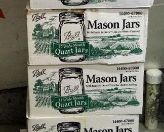 Ball And Kerr Wide Mouth Court Mason Jars, Qty 10 Boxes
