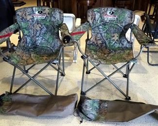 Mossy Oak Obsession Folding Camp Chairs, Including Storage Bags, Qty 2