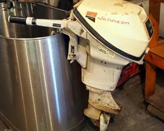 Vintage Johnson Sea-Horse 9.5 Horse Outboard Motor