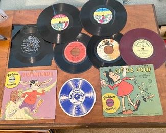 Vintage children's records