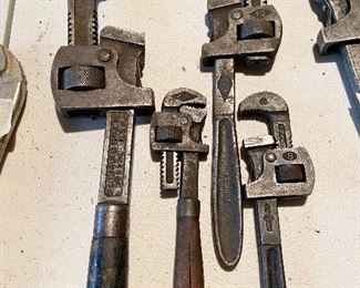 Vintage wrench's - Walworth, Diamond, 