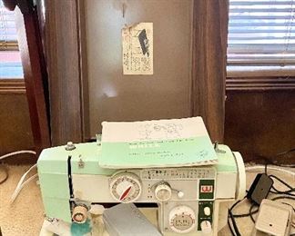 "White" Portable Sewing Machine