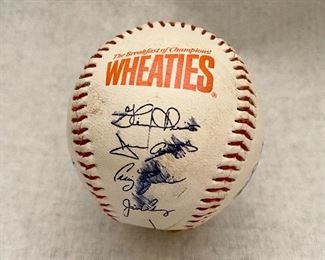 Additional photo of back of ball "Wheaties"
