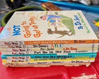 Vintage Dr. Seuss's childrens books