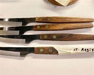 St. Regis steak knives.