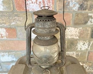 Antique "Feuerhand" kerosene lantern, Made in Germany.