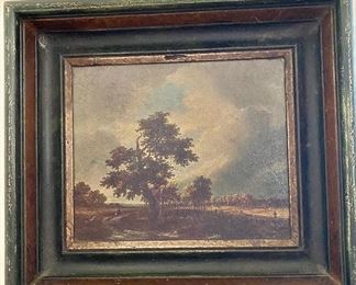 Brushed Landscape by "Ruisdael".