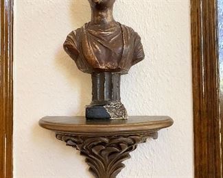 Artistic bust from Clifford Art Studio, New York.