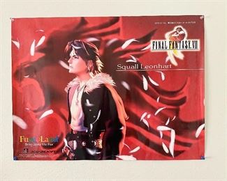 Final Fantasy VIII Squall Leonhart poster