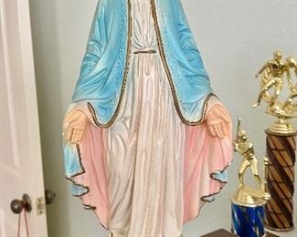 Vintage religious statue