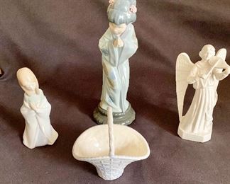 Lladro porcelain figurines (Spain) , Gorham Angel, 