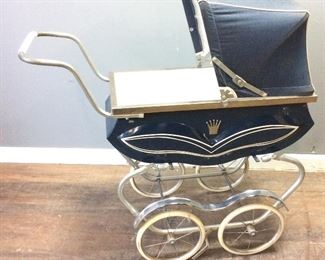 VTG. CROWN NAVY BLUE CARRIAGE