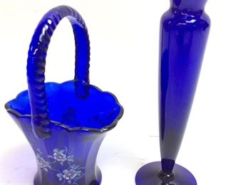 COBALT BLUE GLASS