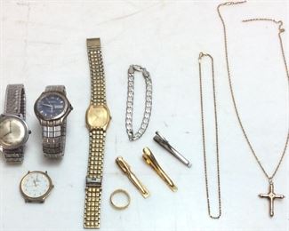 JEWELRY GOLD, WATCHES