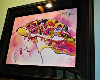 Original Peter Max painting