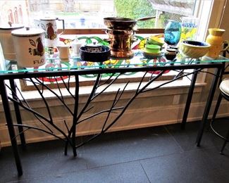 Gorgeous branch sofa table