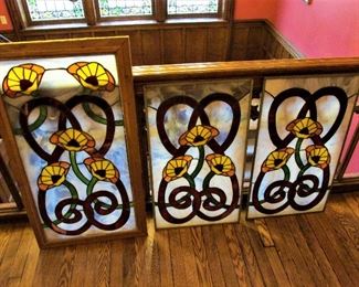 Antique stained glass