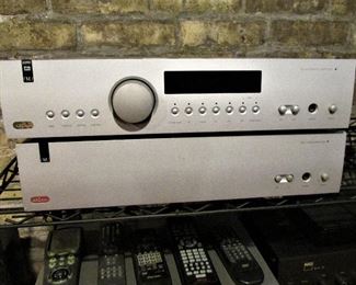Arcam A22 integrated amp & P25 power amp