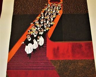 Napa Amuse Bouche wine label lithograph