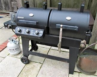 Brinkmann dual grill/smoker