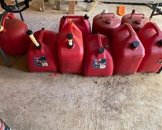 Gas Can Selection