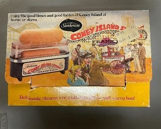 Coney Island Hot Dog Steamer