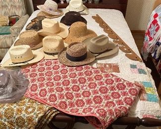 Hat Selection / Full Size Bed