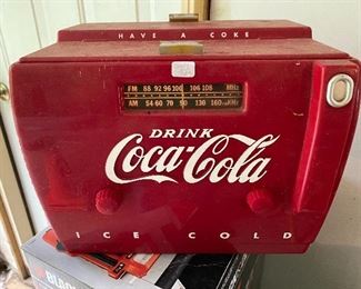 Vintage Coke Radio / Cassette Playet