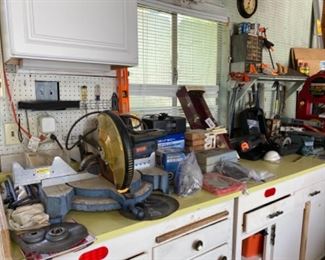 Battery charger, New Saw Blades still in the Package!  Dado Blades Set, Levels, Ladders, Lots More!