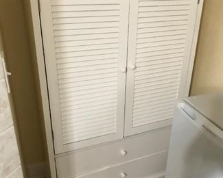 White Storage Cabinet $ 94.00