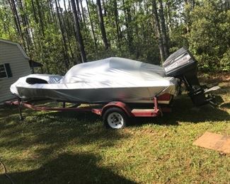 Boat with Trailer and Force Engine - Priced soon !