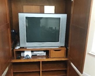 Sony tv with built in dvd player!