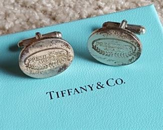Tiffany and Company cufflinks