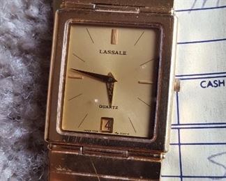 Lassale quartz men's wrist watch
