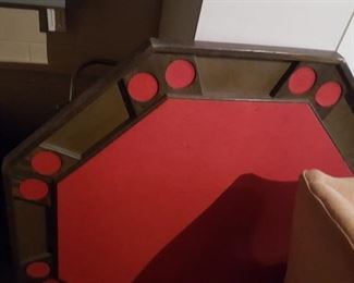 Poke Table Top. Turns any card table into a poker/ games table
