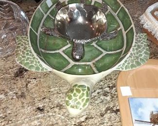 Nautical Turtles Serving Bowls