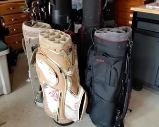Many Golf Bags